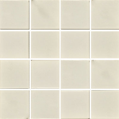 VIP-702 - White, 3" x 3" - Porcelain Pool Tile - Fujiwa