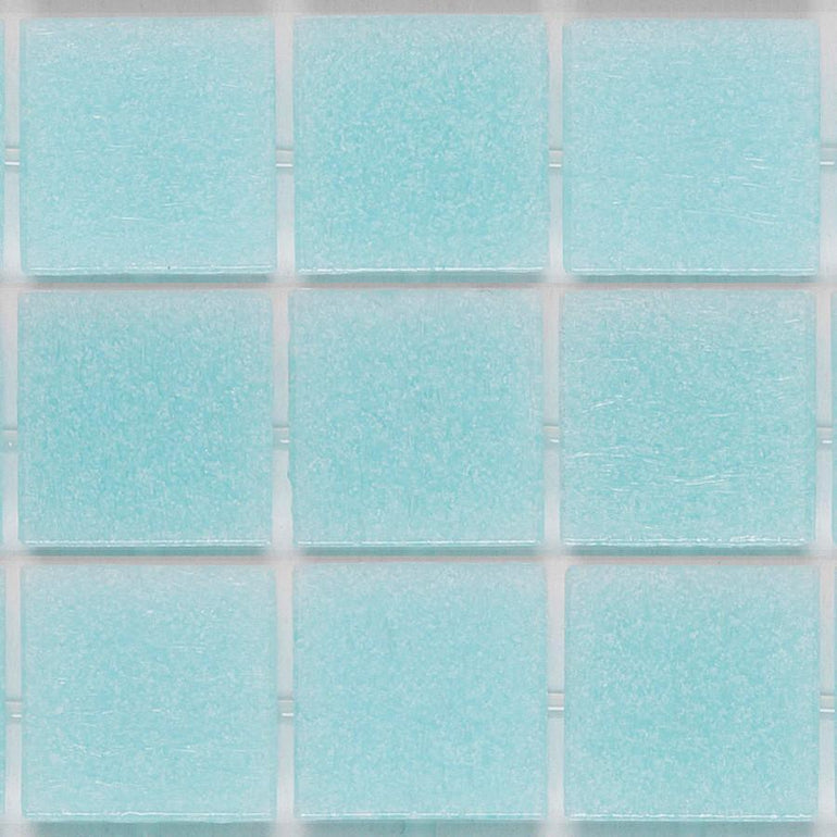 120 Light Cyan, 3/4" x 3/4" - Glass Tile