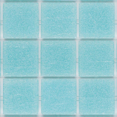 121 Light Sky Blue, 3/4" x 3/4" - Glass Tile