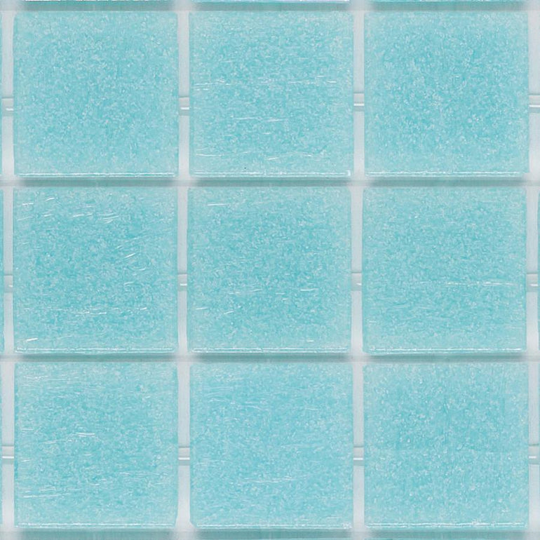 121 Light Sky Blue, 3/4" x 3/4" - Glass Tile