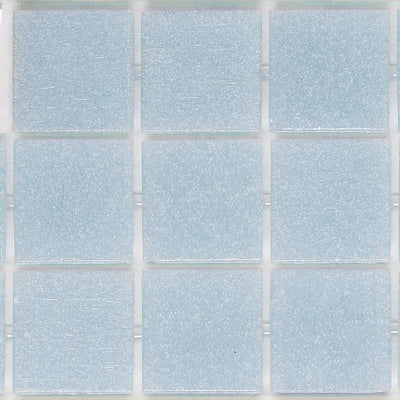 136 Light Steel Blue, 3/4" x 3/4" - Glass Tile