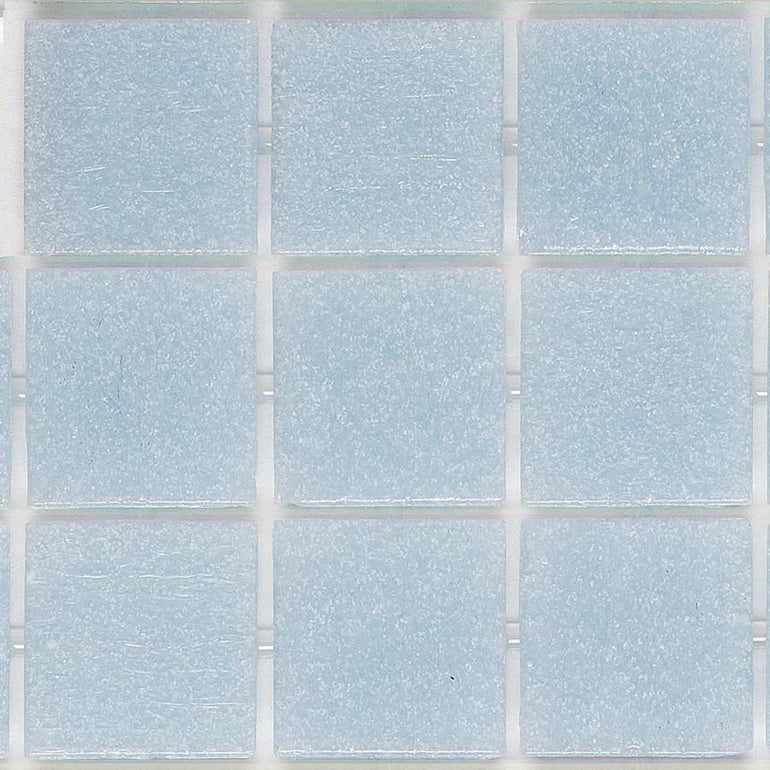 136 Light Steel Blue, 3/4" x 3/4" - Glass Tile