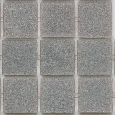 153 Gray, 3/4" x 3/4" - Glass Tile