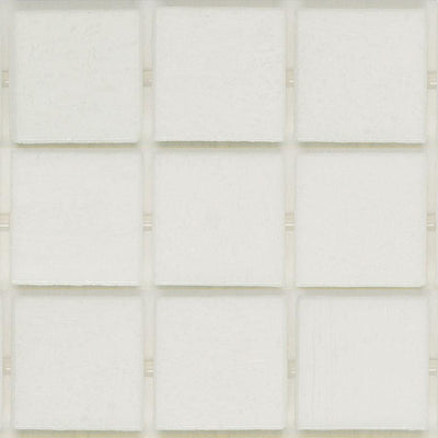 160 White, 3/4" x 3/4" - Glass Tile