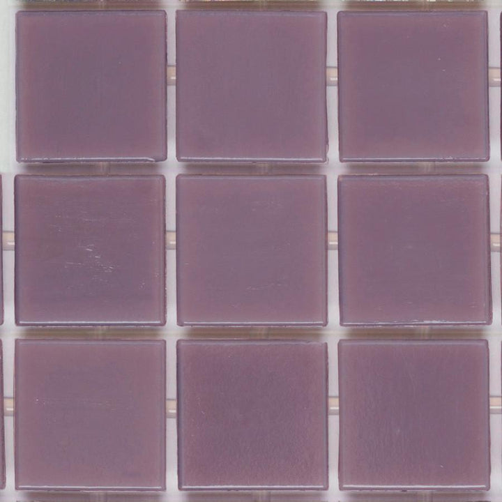 176 Plum, 3/4" x 3/4" - Glass Tile