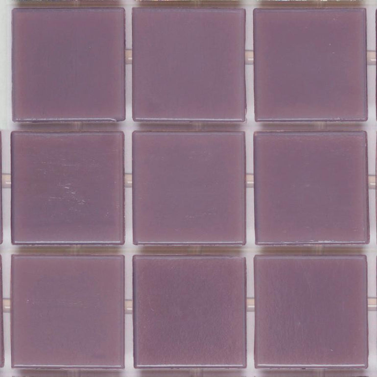 176 Plum, 3/4" x 3/4" - Glass Tile