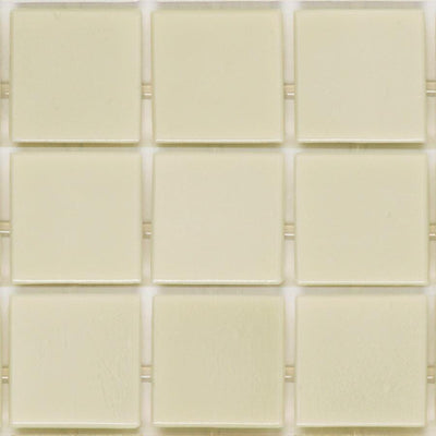 179 Cream, 3/4" x 3/4" - Glass Tile