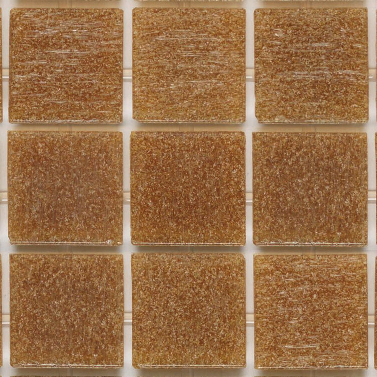 183 Brown, 3/4" x 3/4" - Glass Tile