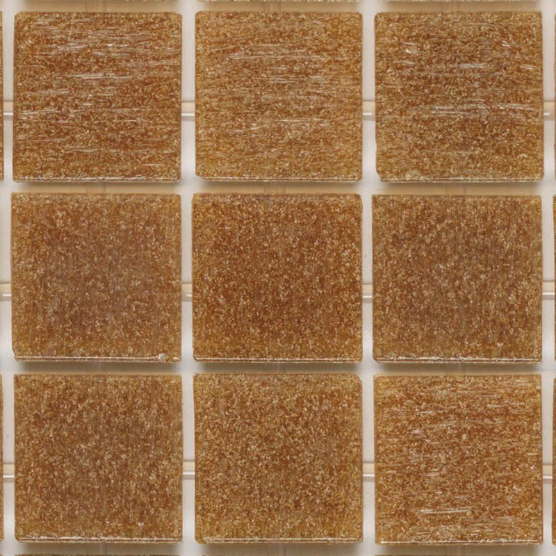 183 Brown, 3/4" x 3/4" - Glass Tile