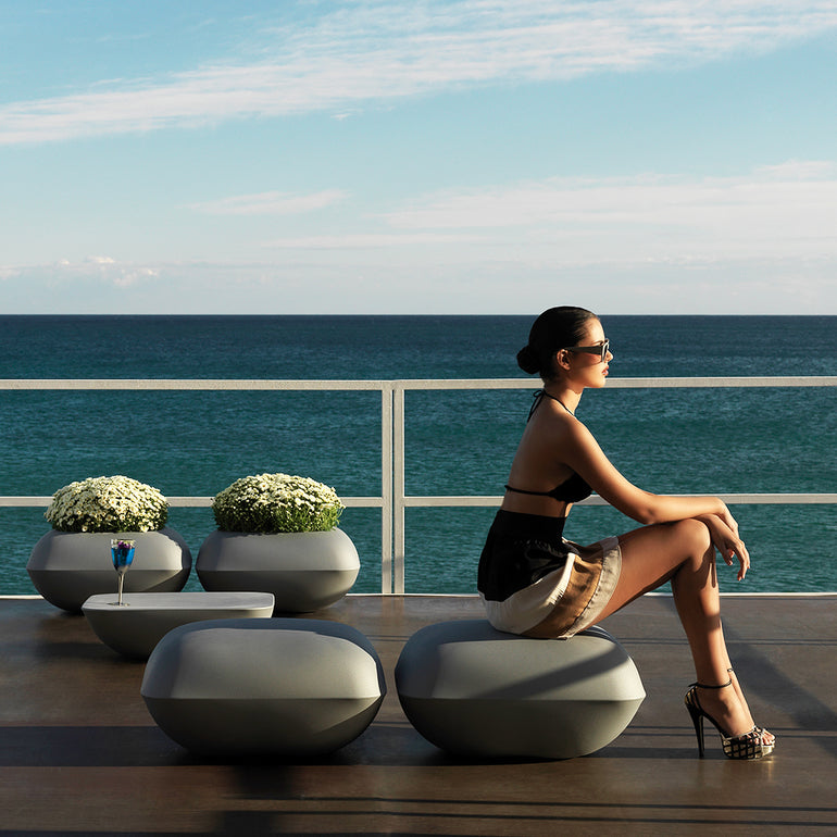 Pillow Ottoman by Vondom | Luxury In-Pool and Patio Furniture