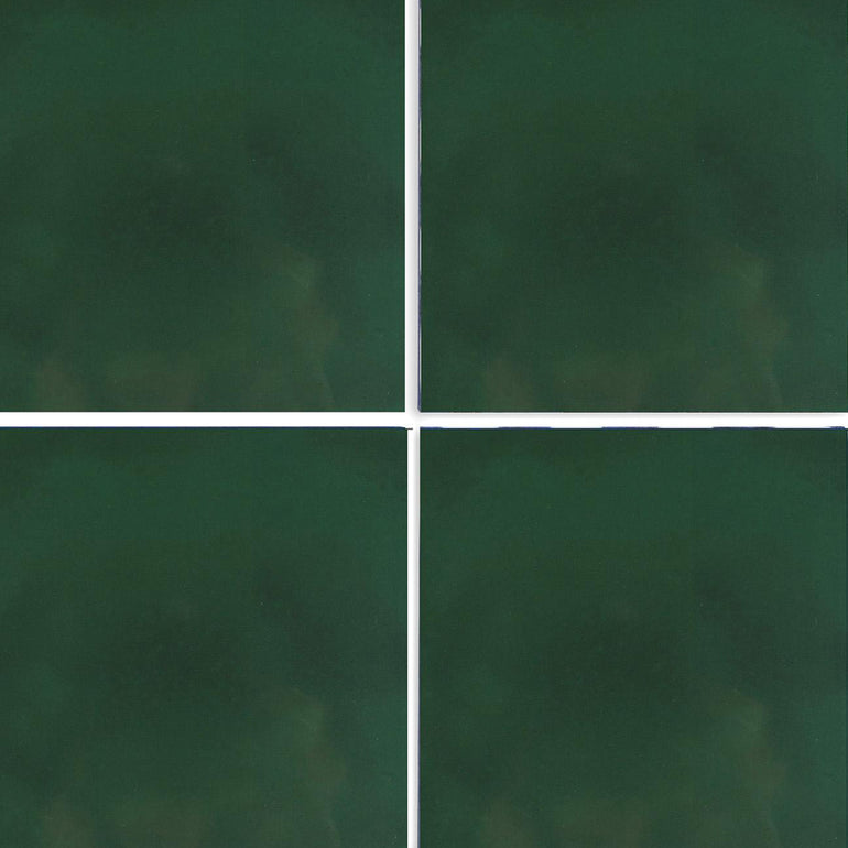 Verde, 6" x 6" Tile | EMCSOLGVERDE6 | Porcelain Pool Tile by Aquatica