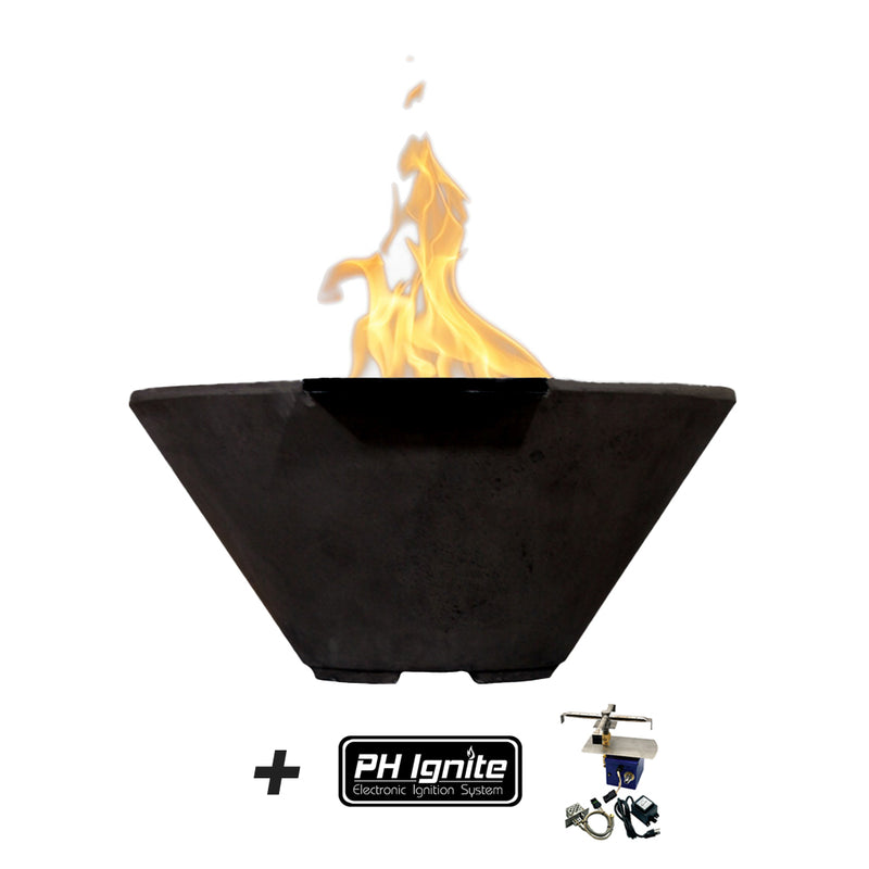 Prism Hardscapes Verona Fire Bowl Gas Fire Feature