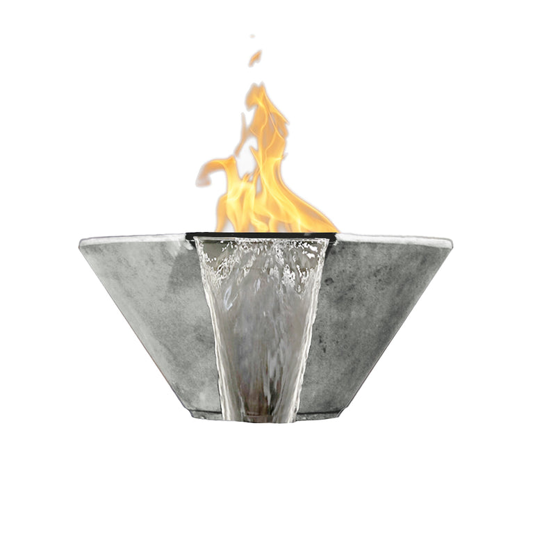 Prism Hardscapes Verona Fire/Water Bowl Gas Fire Feature