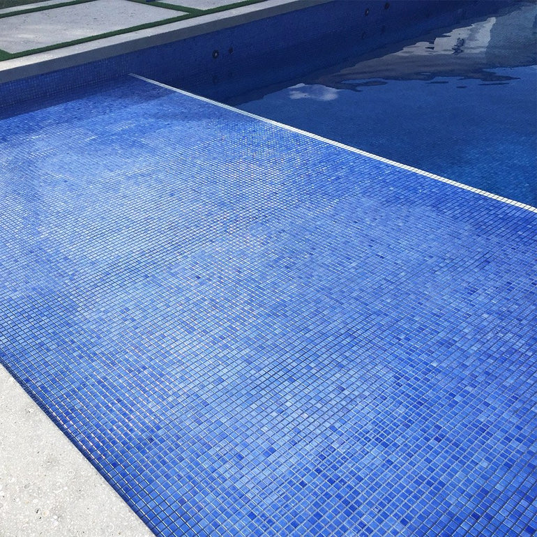 Shell Ocean 561, 1" x 1" - Glass Tile