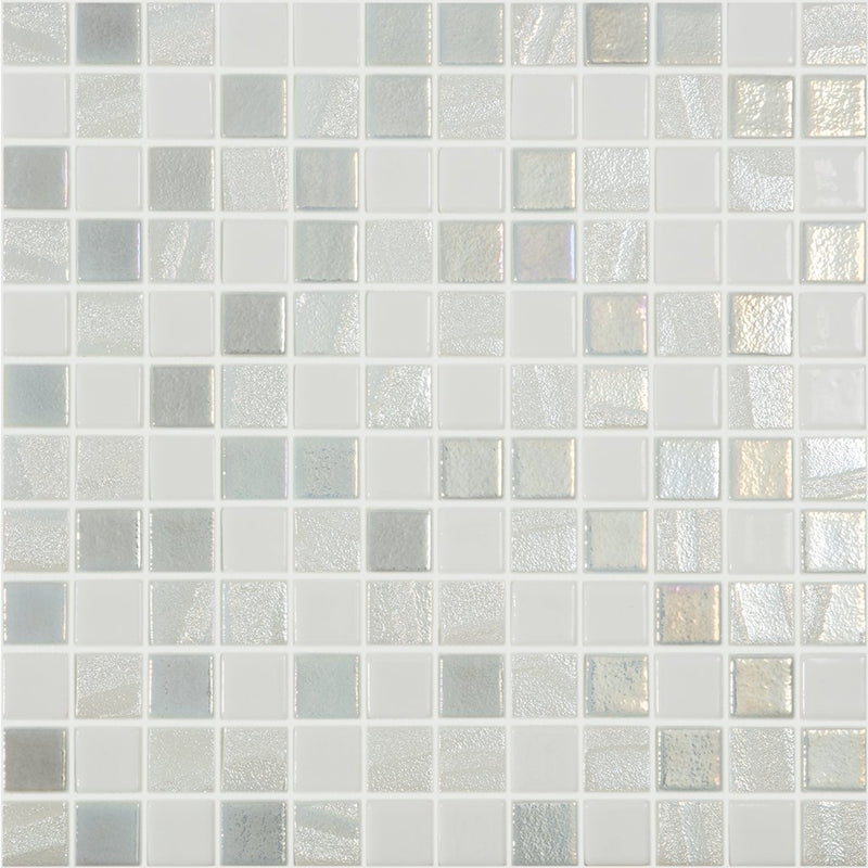 POLAR - Polar, 1" x 1" Vidrepur Glass Mosaic Tile