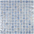 Laguna Dark Blue, 1" x 1" - Glass Tile