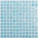 Laguna Fire Blue, 1" x 1" - Glow in the Dark Glass Tile