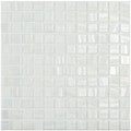 Laguna White, 1" x 1" - Glass Tile