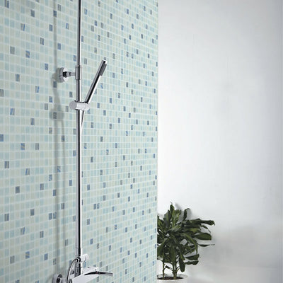 Aquamarine 111-750, 1" x 1" | AQUAMARINE | Vidrepur Mosaic Glass Tile