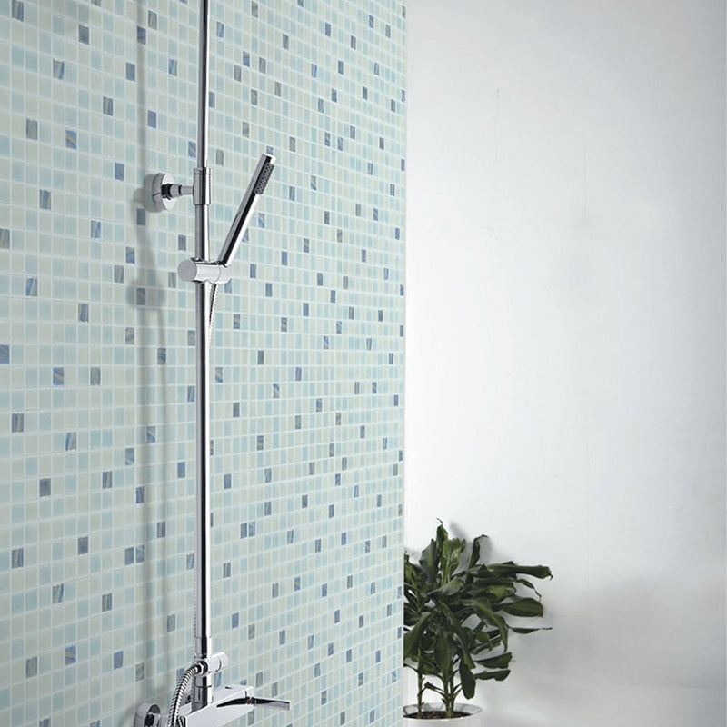 Aquamarine 111-750, 1" x 1" | AQUAMARINE | Vidrepur Mosaic Glass Tile