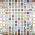 Fusion Black, 1" x 1" - Glass Tile