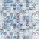 South Beach Mix, 1" x 1" - Glass Tile