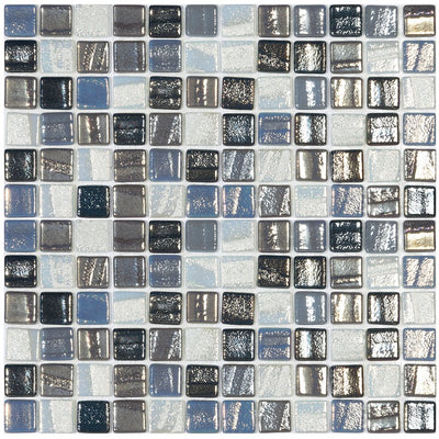 ST. PETE MIX - St. Pete Mix, 1" x 1" Vidrepur Glass Mosaic Tile