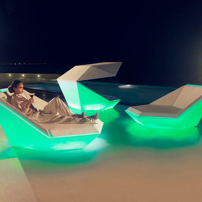 Faz Daybed, LED - Modern Patio Furniture