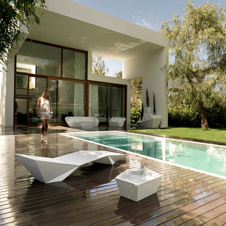 Faz Sun Chaise Lounger - Luxury Pool Lounge Chair