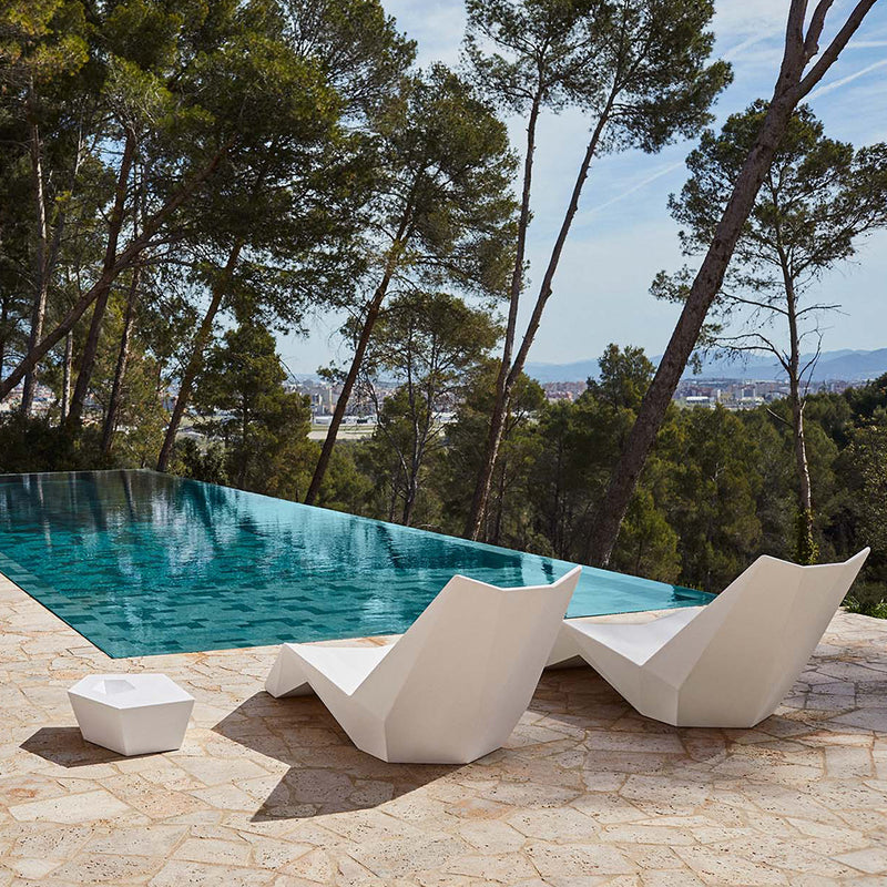 Faz Sun Bed by Vondom | Luxury In-Pool and Patio Lounger