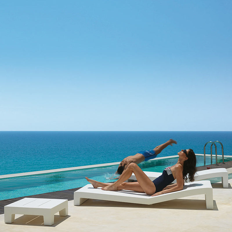 Jut Sun Chaise Table by Vondom | Luxury In-Pool and Patio Furniture