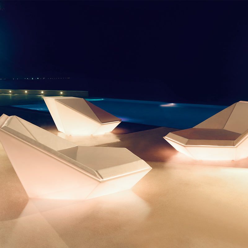 Faz Daybed, LED - Modern Patio Furniture