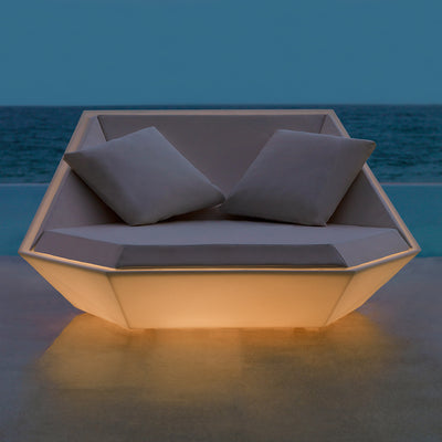 Faz Daybed, LED - Modern Patio Furniture