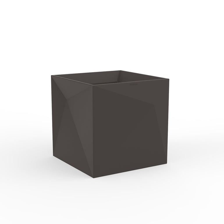 Vondom | Luxury In-Pool and Patio Furniture |  FAZ CUBE PLANTER, BRONZE, 54175A-BRONZE