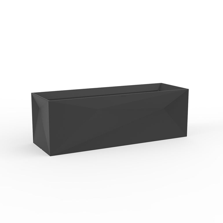 Vondom | Luxury In-Pool and Patio Furniture |  FAZ JARDINIERE, ANTHRACITE, 54176A-ANTHRACITE
