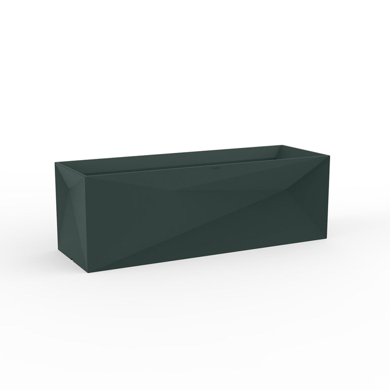 Vondom | Luxury In-Pool and Patio Furniture |  FAZ JARDINIERE, GREEN, 54176A-GREEN