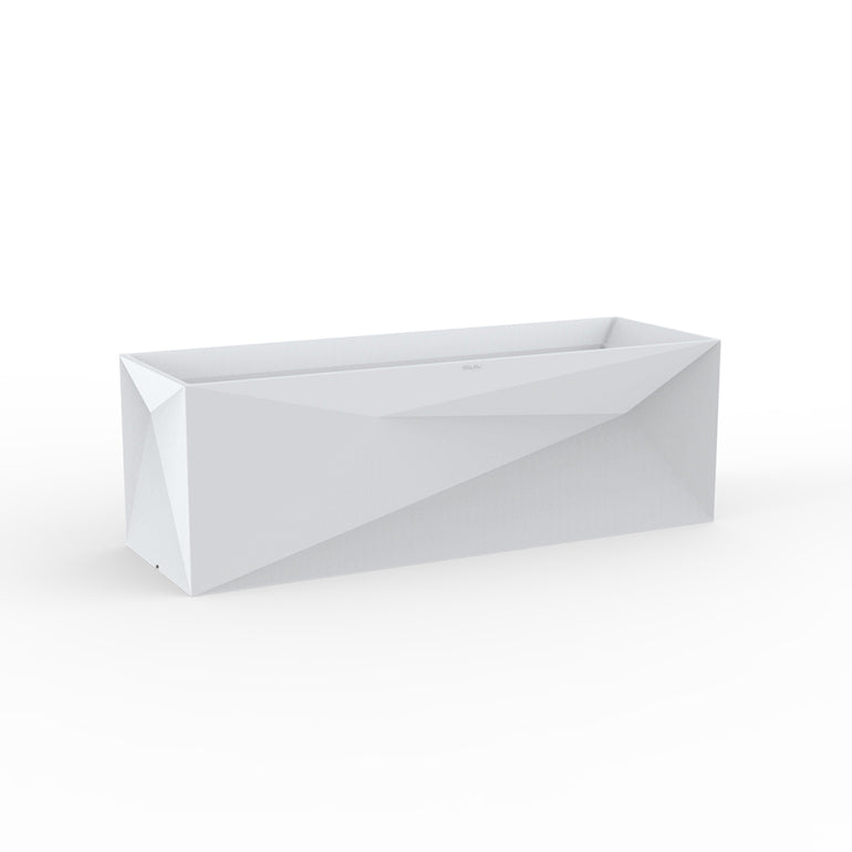 Vondom | Luxury In-Pool and Patio Furniture |  FAZ JARDINIERE, ICE, 54176A-ICE