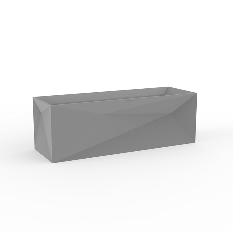 Vondom | Luxury In-Pool and Patio Furniture |  FAZ JARDINIERE, STEEL, 54176A-STEEL