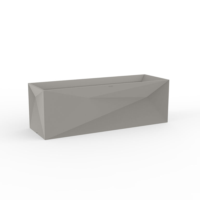 Vondom | Luxury In-Pool and Patio Furniture |  FAZ JARDINIERE, TAUPE, 54176A-TAUPE