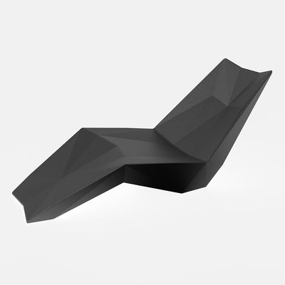 Faz Sun Bed by Vondom | Luxury In-Pool and Patio Lounger - ANTHRACITE