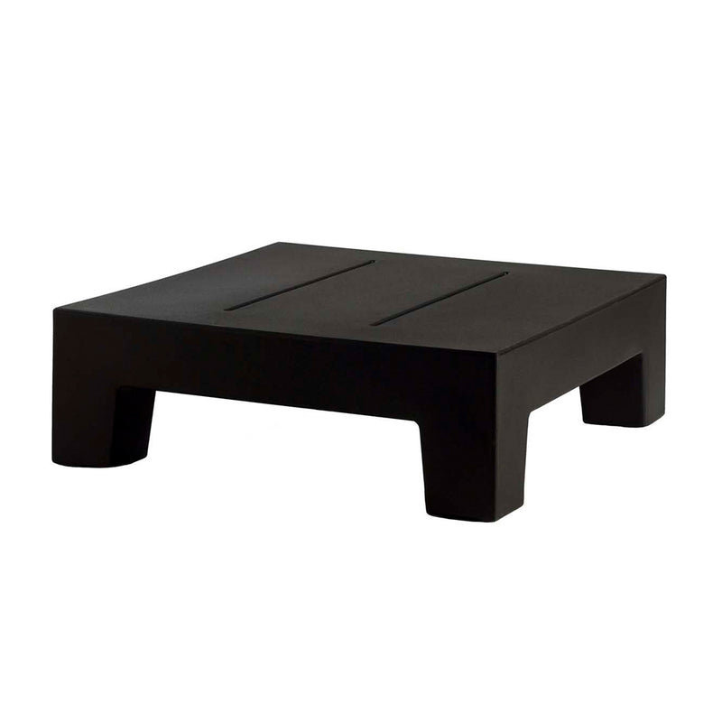 Vondom | Luxury In-Pool and Patio Furniture |  JUT SUN CHAISE TABLE, BLACK, 44405-BLACK