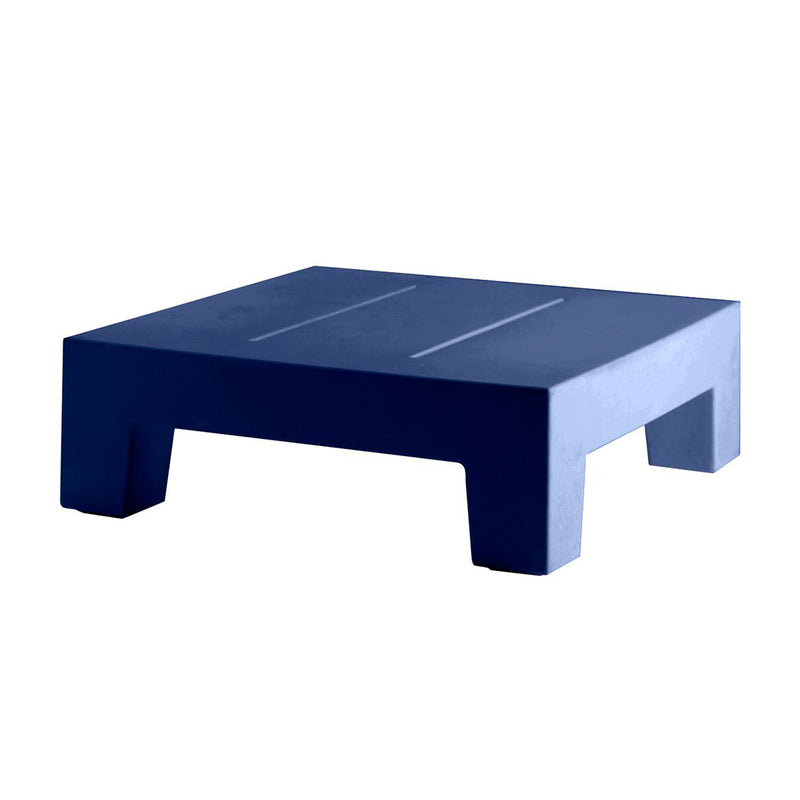Vondom | Luxury In-Pool and Patio Furniture |  JUT SUN CHAISE TABLE, NOTTE BLUE , 44405-NOTTE BLUE