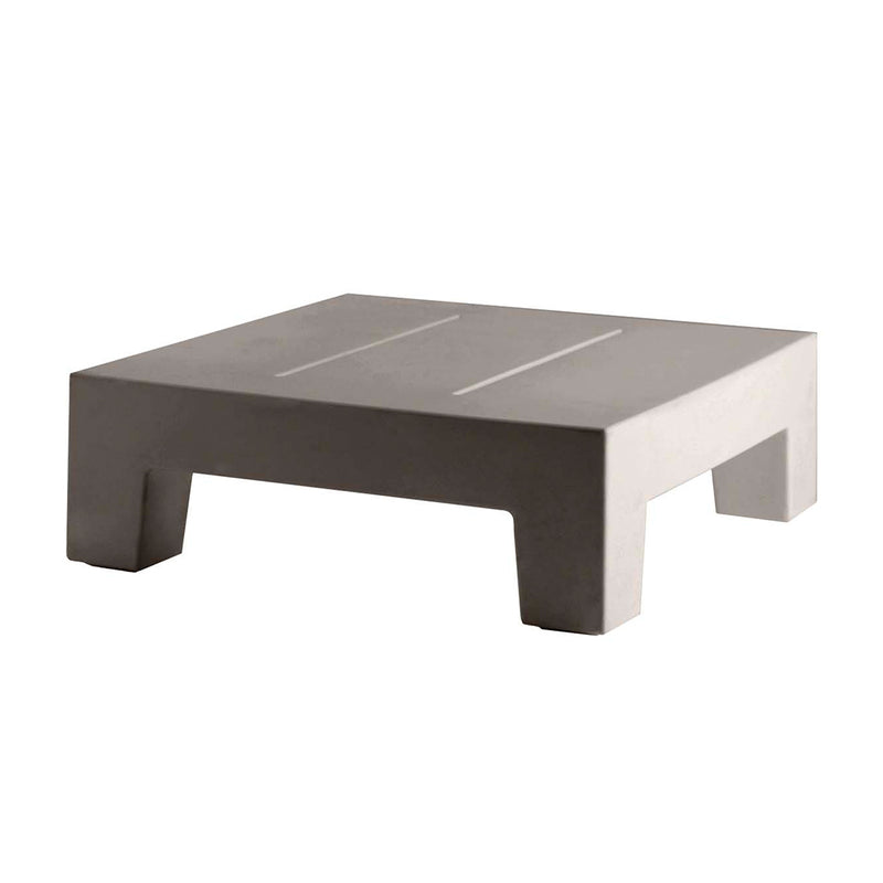 Vondom | Luxury In-Pool and Patio Furniture |  JUT SUN CHAISE TABLE, TAUPE, 44405-TAUPE
