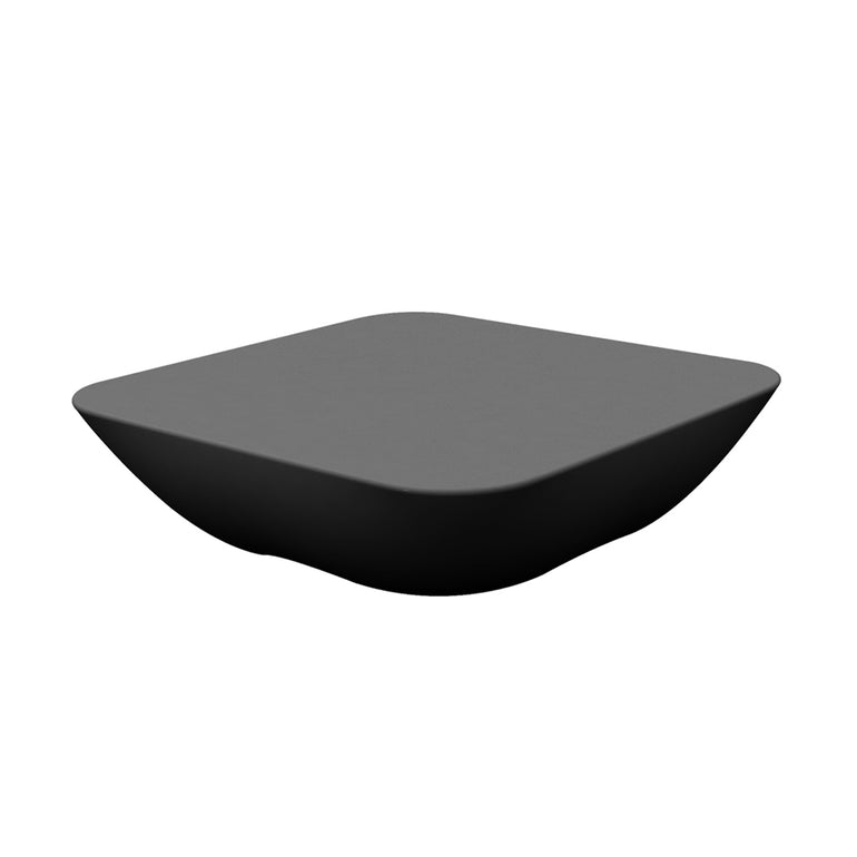 Vondom | Luxury In-Pool and Patio Furniture |  PILLOW COFFEE TABLE, ANTHRACITE, 55002-ANTHRACITE