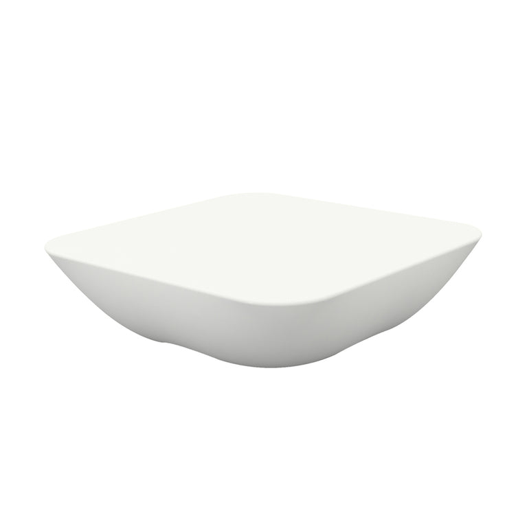 Vondom | Luxury In-Pool and Patio Furniture |  PILLOW COFFEE TABLE, WHITE, 55002-WHITE