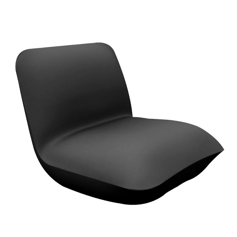 Vondom | Luxury In-Pool and Patio Furniture |  PILLOW LOUNGE CHAIR, ANTHRACITE, 55001-ANTHRACITE