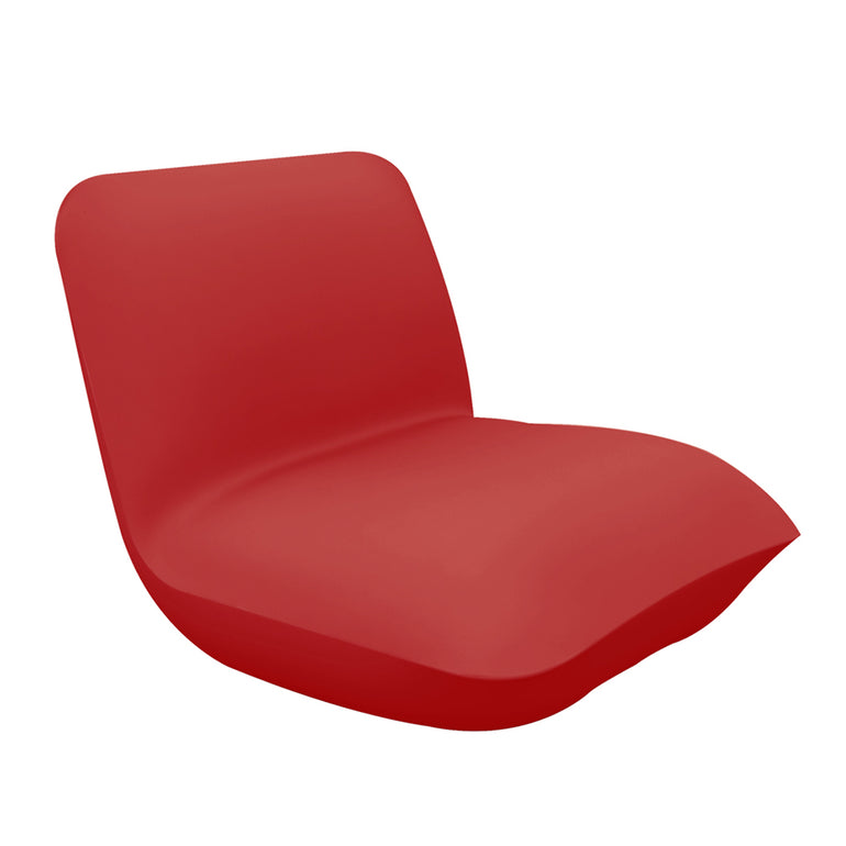 Vondom | Luxury In-Pool and Patio Furniture |  PILLOW LOUNGE CHAIR, RED, 55001-RED