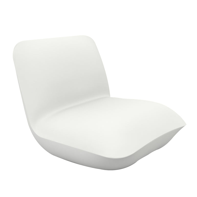 Vondom | Luxury In-Pool and Patio Furniture |  PILLOW LOUNGE CHAIR, WHITE, 55001-WHITE