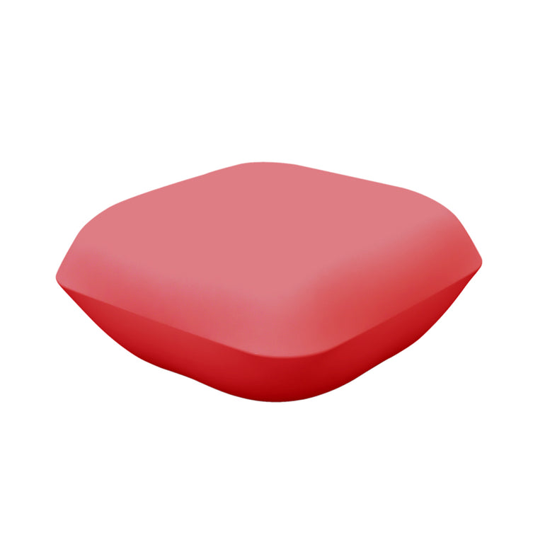 Vondom | Luxury In-Pool and Patio Furniture |  PILLOW OTTOMAN, RED, 55003-RED