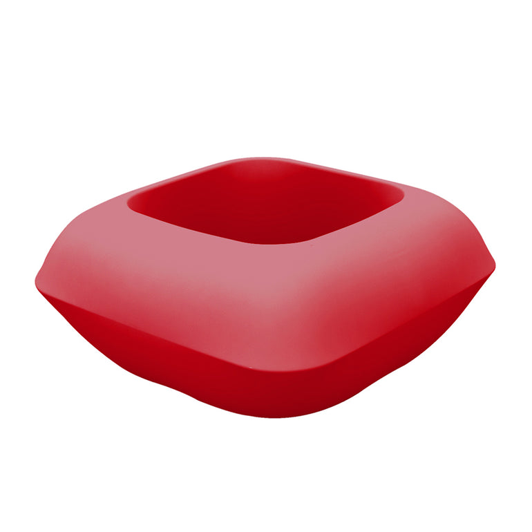 Vondom | Luxury In-Pool and Patio Furniture |  PILLOW PLANTER, RED, 55004-RED